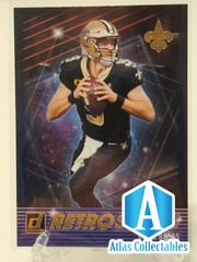 2021 Panini Donruss Retro Series Drew Brees #RS17 Saints
